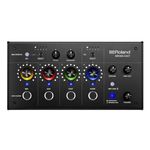 Roland BRIDGE CAST Dual Bus Gaming Mixer in Black | Pro Audio Streaming Interface and Mixer for Online Gamers | 32-Bit Hardware DSP | USB-C Windows and Mac Connectivity | XLR Input for Microphones