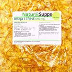 Natur Supps Omega 3 Fish Oil - 2000