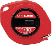 CRAFTSMAN 100-ft Tape Measure, Easy-Wind Steel Blade (CMHT34216)