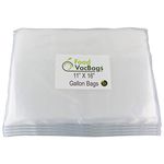 FoodVacBags 200 FoodVacBags 11" X 16" Vacuum Sealer Bags - 4 mil Commercial Grade Gallon Bags for All Vacuum sealers
