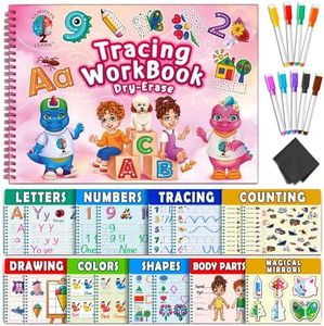 Curious 2 Learn Toddler Preschool Learning Activities Workbook I Learning Resources | Tracing Kindergarten Workbooks I ABC Learning for Toddlers | Busy Book | 4 Year Old Girl Birthday Gift