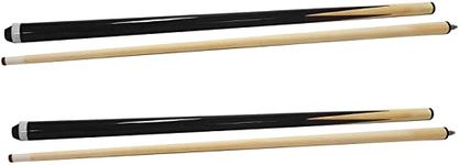 57 inch Pool Cue Stick,Hardwood Billiard House Cue 2-Piece Set of 2