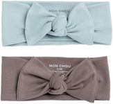 Bow 2 Pack - 0-3 - Meadow/Cocoa