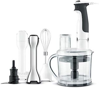 Breville Processing Station and Immersion Blender, One Size, Brushed Stainless Steel