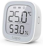 Tapo TP-Link T315 Smart Home Temperature and Humidity Meter, Digital Thermo-Hygrometer Indoor Room Thermometer with 2.7 Inch E-Ink Display, High Precision Sensor, Hub Required