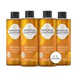 Imperial Leather Refreshing Shower Gel, Mandarin & Neroli, Signature Oil Blend, Creamy Lather, Gentle Skin Care, Bulk Buy, Pack of 4 x 500ml