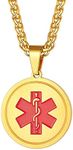 PROSTEEL Women's Medical ID Necklac