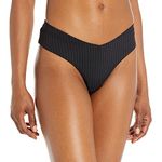 Rip Curl Women's Premium Surf Skimpy Hipster Bikini Bottom, Black, S