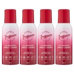 Classic Fragrances 4 Pack New Ride - Powerful & Aromatic Car Aroma Air Freshener Spray - For Home & Vehicles – Long Lasting Smell, Portable Spray Can – Deodorise & Neutralise Odours – 125ml