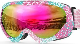 OutdoorMaster Kids Ski Goggles, Snow Goggles for Boys & Girls with 100% UV Protection