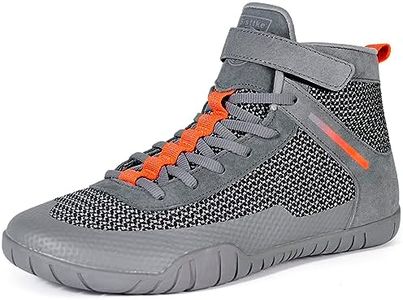 Sisttke Men's Wrestling Shoes Barefoot Sneakers Grey