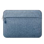 jooeer 14 Inch Laptop Sleeve Case Compatible with MacBook Pro M2 M1 A2779 A2442 2023-2021 Chromebook Notebook 14", Slim Shockproof Padded Cover Bag with Pocket for Women Men, Blue