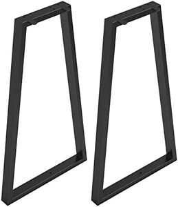 Signstek Piedini per mobili da tavolo, 70 cm, altezza per tavolini, bancone da bar, scrivanie, supporto da notte o tavolo da pranzo (cuciture trapezoidali)