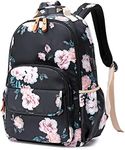 Leaper Floral School Backpack Girls