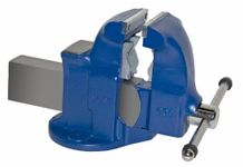 Yost Vises 133C 5-Inch Combination Pipe and Bench Vise with Stationary Base, Made in US