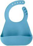 NumNum Silicone Bib for Babies & Toddlers | Waterproof, Soft, BPA Free 100% Food Grade Silicone