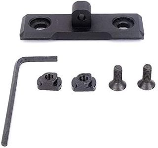 OAREA Adaptador de bípode AR15 para bipodas M-Lok Se Adapta a los rieles mlok para Aluminio Bipod Sling Stud de Harris