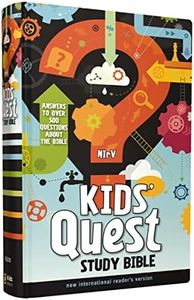 NIrV Kids' Quest Study Bible: Answers to over 500 Questions about the Bible