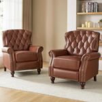 HULALA HOME Genuine Leather Recline