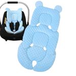 Nmkeqlos Seat Pad Liner for Stroller - Soft Toddler Stroller Insert Pad Breathable Liner - Ergonomic Summer Winter Comfort Kids Pushchair Cushion for Travelling, Outing, Strolling