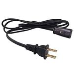 HASMX 6ft Long 1/2 Inch Pin Spacing Power Cable Cord for Farberware & Presto Super Speed Coffee Pot Percolator 1/2 Inch - Also for Many Small Electronics Home Appliance with 1/2 Inch pin Spacing