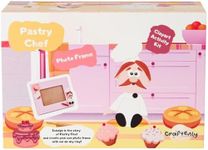 CRAFTENLY Pastry Chef Creative Play Craft Fun Box - for Kids ages 10 years and above with all materials and detailed instructions to create their favourite character