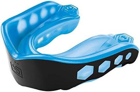 Shock Doctor - Mouth Guard Gel MAX - Adult - +12 Years - Suitable for Teeth - Sports Mouth Guard - Martial Arts - MMA - Hockey - Boxing (6100)