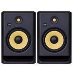 KRK RP8 Rokit 8 G4 Professional Bi-Amp 8" Powered Studio Monitor Pair, Black