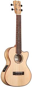 Cordoba 24T-CE Spruce Acoustic-Electric Cutaway Tenor 4-string Ukulele, 24 Series