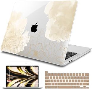 Tuiklol Compatible with 2022 MacBook Pro 13 Inch M2 Clip, 2021 2020 Release M1 A2338 A2289 A2251, Hard Shell Case for MacBook Pro 13" with Touch Bar Fits Touch ID and Retina Display, Abstract Flower