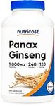 Nutricost Panax Ginseng 1000mg, 240