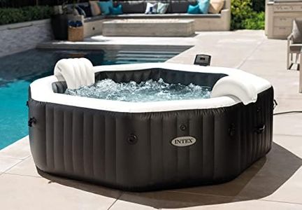 Intex 86IN X86IN X28IN Purespa Jet And Bubble Deluxe Set, Inflated size: 218cm x 218cm x 71cm (28462BS)