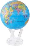 MOVA Globe Blue Political Map 4.5"