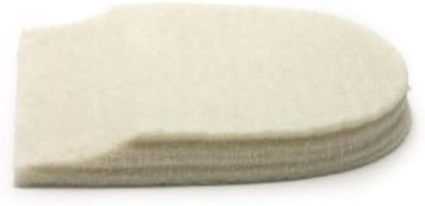 Felt Heel Cushion Pad 1/4" with Adhesive for Pain Relief - 6 Pairs