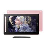 Drawing Tablet with Screen XP-Pen Artist16 2nd 15.4 inch FHD Drawing Monitor Pen Display Graphic Monitor (16/X3 Pen, Pink)