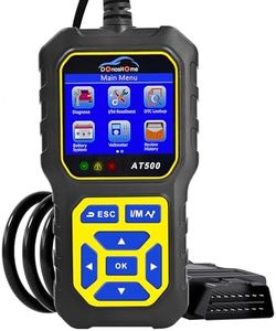 DonosHome AT500 OBD2 Scanner for Car Diagnostic, Check Engine Light Code Reader, I/M Readiness, Automotive SMOG Check, Freeze Frame Data, Battery Voltage Tester, Compatible with 1996+ OBD2 Vehicles