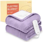 HOMLYNS LuxeHeat Heated Blanket Ele