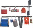 Rubbermaid 15-Piece FastTrack Garage Wall-Mounted Storage Kit, 4 Rails and 11 Hooks, for Home/House/Tool/Sports/Equipment/Utility Purposes