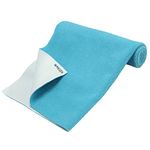 Maissen Pet Dry Sheet Large- Blue | Size-140Cm X100Cm | for All Pets | Waterproof Reusable Pee Pads for Dogs | Cat Mat | Washable Pet Dry Sheet | Training Pads for Dogs | Odor Remover | Quick Dry