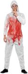 Smiffys Bloody Forensic Overall Cos