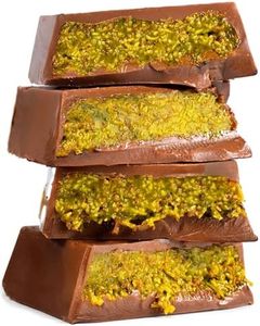 BARBEE Dubai Chocolate Bar 70% Pistachio, Crunchy Loaded Viral Knafeh Chocolate Bar with Pistachio and Kataifi, 3.5 oz (100gr) (Mini)