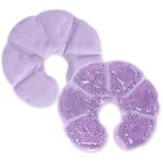 NEWGO® Breast Cooling Gel Pads, 3-in-1 Breastfeeding Gel Pads, Breast Feeding Essentials Gel Cooling Pads for Nursing Pain Relief, Sore Nipples Mastitis Relief- Postpartum Essentials -2Pack