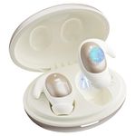Monster Sleep Ear100 Ear Buds, Sleep Earbuds with Stereo Sound, Design for Side Sleeper, 32H Playtime, Bluetooth 6.0, ENC Noise Cancelling, IPX6 Waterproof Mini Headphones, White