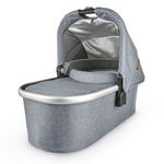 UPPAbaby Bassinet, Gregory (Blue Melange/Silver)