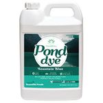 PondBliss Mountain Blue Pond Dye, Long Lasting 1 Acre Concentrate, Fish and Animal Safe - 1 Gallon (128oz)