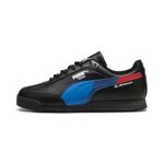 PUMA Men's BMW Motorsport Roma Via Sneaker, Puma Black-Shadow Gray, 10.5