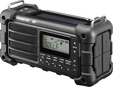 Sangean MMR-99 Emergency Radio – Black Portable Hand Crank AM/FM