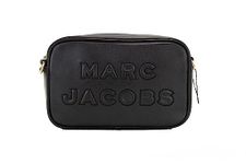 Marc Jacobs Flash Leather Crossbody Bag, Black Gold, Small
