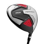 Wilson Staff Golf Club, Pro Staff SGI Driver, For Right-Handers, Graphite Shaft, Silver/Red, WGD154100