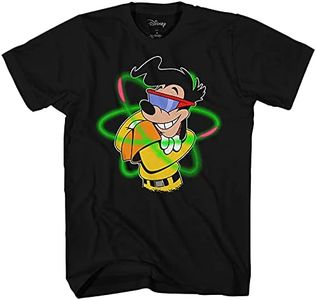 Disney Mens Powerline Goofy Shirt A Goofy Movie Powerline Max Graphic T-Shirt (XX-Large)